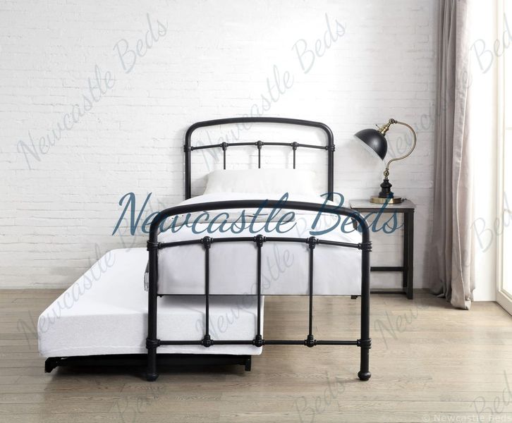Mostyn Guest Bed Black Newcastle Beds