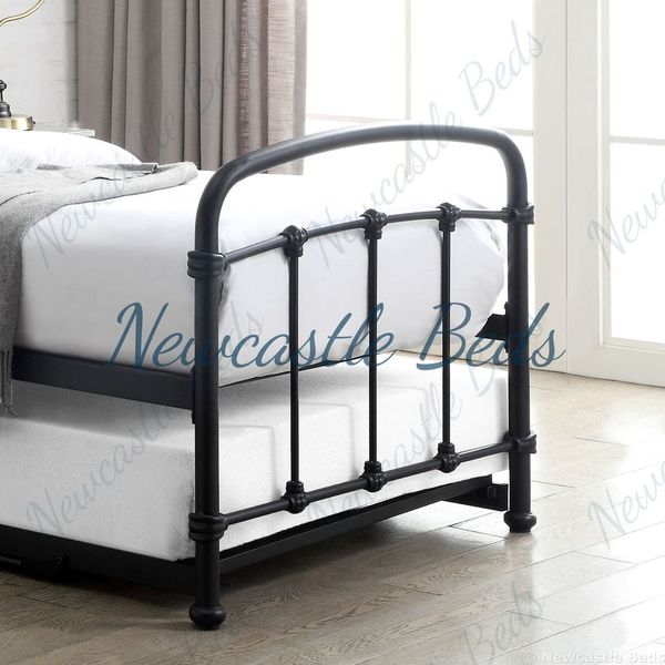 Mostyn Guest Bed Black Newcastle Beds