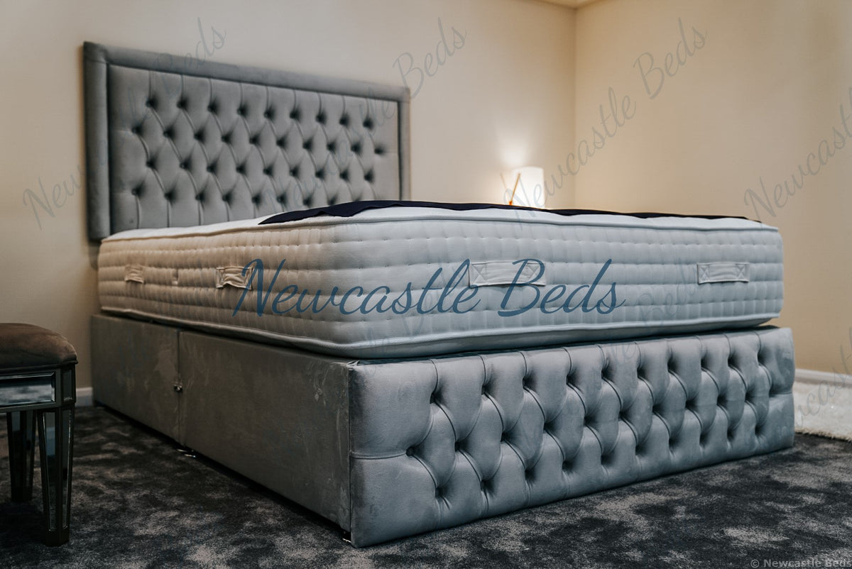 Isabella Divan Set with Headboard & Footboard Newcastle Beds