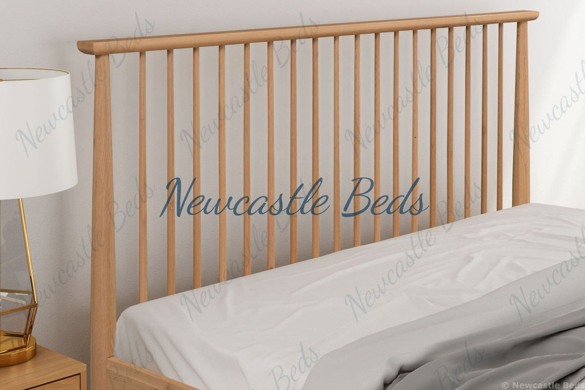 Grovesnor Solid Light Oak Newcastle Beds