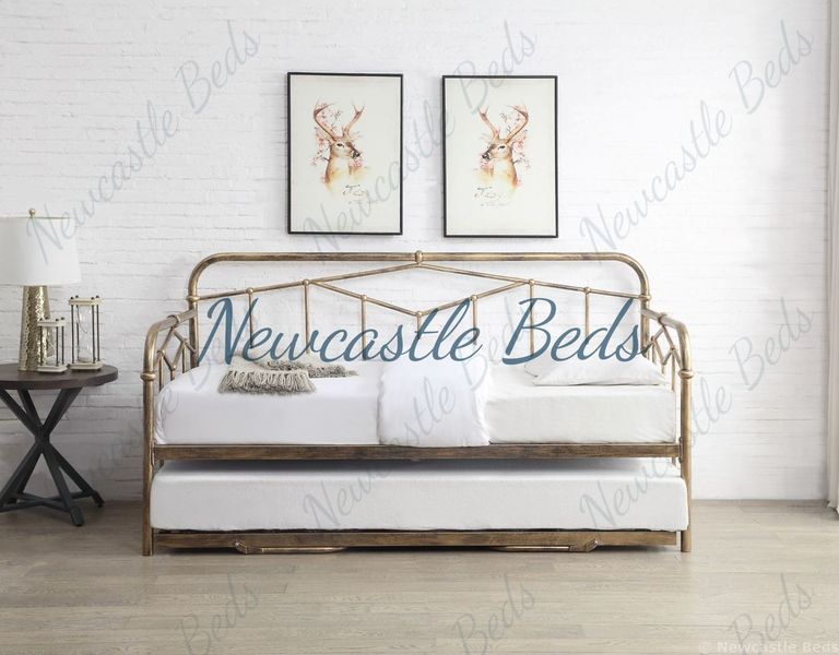 Axton Day Bed Antique Bronze Newcastle Beds