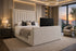 Elsa Wing Piping TV Bed